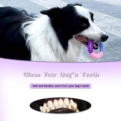 Dog Chew Toys Ring Dog Teething For Small Medium Large Dogs