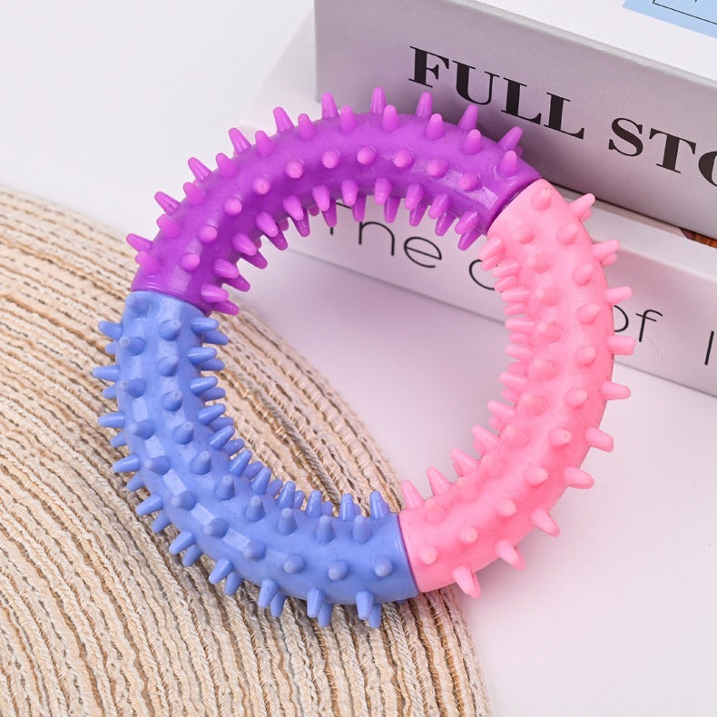 Dog Chew Toys Ring Dog Teething For Small Medium Large Dogs